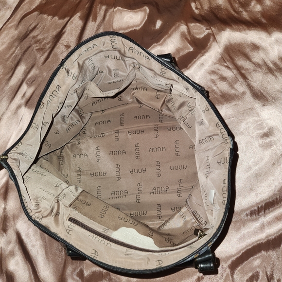 Anuschka by Anna, Multicolor Hand Painted Floral Leather Shoulder Bag - Picture 7 of 16